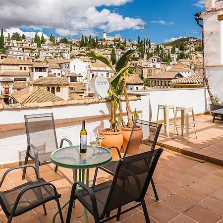 Cosy Loft With Amazing Terrace & Spectacular Views Daire Granada Dış mekan fotoğraf