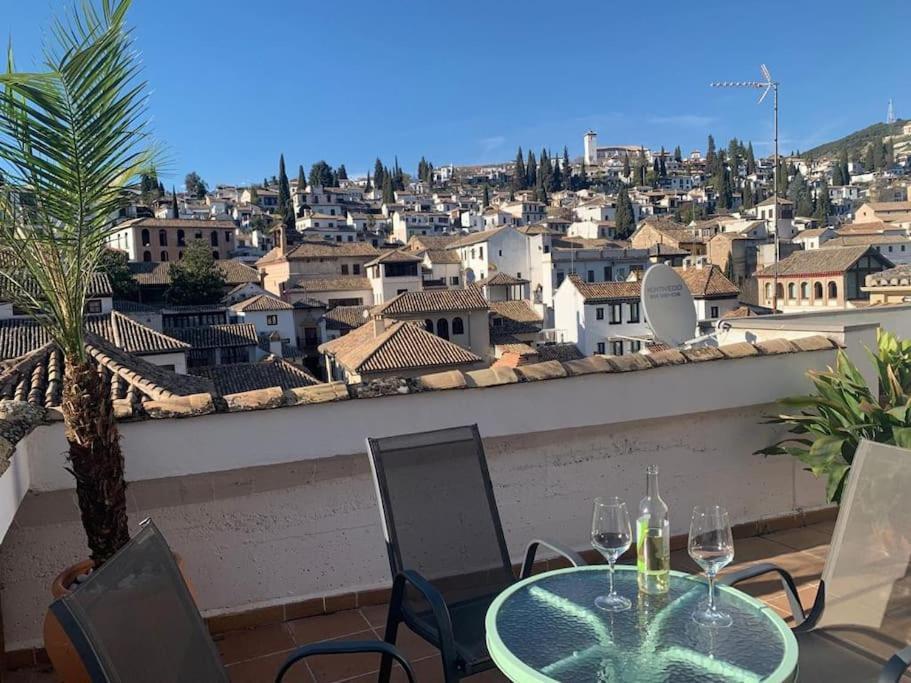 Cosy Loft With Amazing Terrace & Spectacular Views Daire Granada Dış mekan fotoğraf